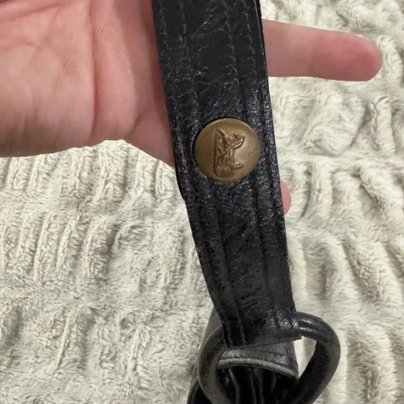 Vintage Céline Triomphe Maillon Leather Crossbody - Picture 10 of 15